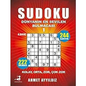 Olimpos Yayınları Sudoku Dünyanın En Sevilen Bulmacası 1