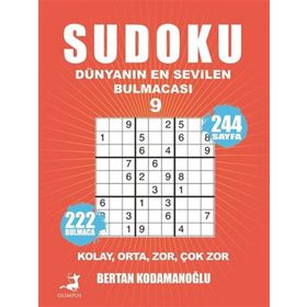 Olimpos Yayınları Sudoku Dünyanın En Sevilen Bulmacası 9