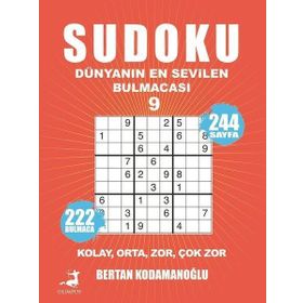 Olimpos Yayınları Sudoku Dünyanın En Sevilen Bulmacası 9