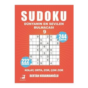 Olimpos Yayınları Sudoku Dünyanın En Sevilen Bulmacası 9
