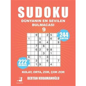 Olimpos Yayınları Sudoku Dünyanın En Sevilen Bulmacası 9
