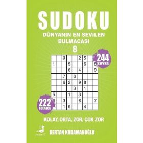 Olimpos Yayınları Sudoku Kolay Orta Zor Çok Zor Dünyanın En Sevilen Bulmacası 8
