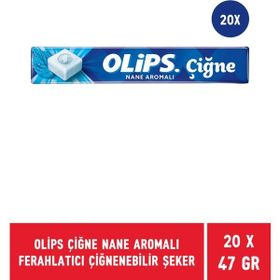 Olips 47 gr Çiğne Nane Aromalı Ferahlatıcı Çiğnenebilir Şeker