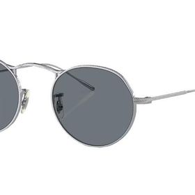 Oliver Peoples 1220S 5036R8 49 Gümüş Oval Çerçeve Unisex Güneş Gözlüğü