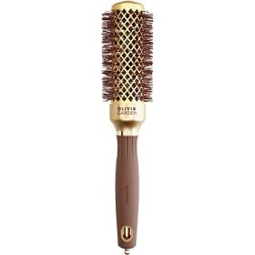 Olivia Garden Altın ve Kahverengi 35 Expert Blowout Shine Wavy Bristles Saç Fırçası