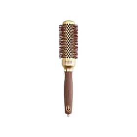 Olivia Garden Altın ve Kahverengi 35 Expert Blowout Shine Wavy Bristles Saç Fırçası