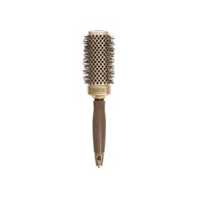 Olivia Garden Altın ve Kahverengi 40 Expert Blowout Straight Wavy Bristle Saç Fırçası