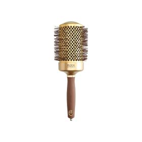 Olivia Garden Altın ve Kahverengi 65 Expert Blowout Shine Wavy Bristles Saç Fırçası