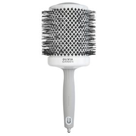 Olivia Garden Beyaz ve Gri 80 Expert Blowout Shine Saç Fırçası