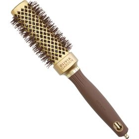 Olivia Garden Expert Blowout Straight Wavy Bristle Gold Brown 30 mm Fön Fırçası