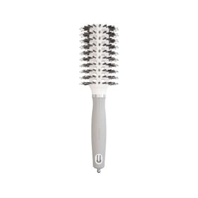 Olivia Garden Expert Blowout Vent Boar Nylon White Grey 30 mm Fön Fırçası