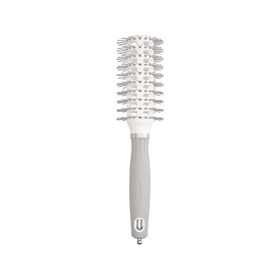 Olivia Garden Expert Blowout Vent Double Bristles White Grey 30 mm Fön Fırçası