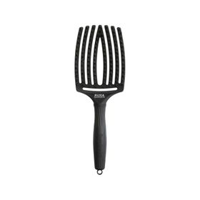 Olivia Garden Fingerbrush Care Iconic Boar & Nylon Full Black L Fırça