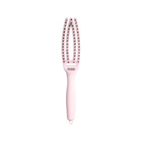 Olivia Garden Fingerbrush Care Iconic Boar & Nylon Pastel Pink S Fırça