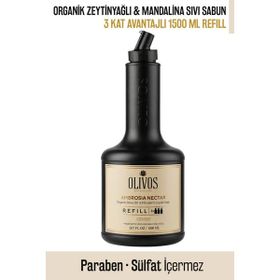 Olivos 3x500 ml Ambrosia Nectar Zeytinyağlı Mandalina Kokulu Sıvı Sabun