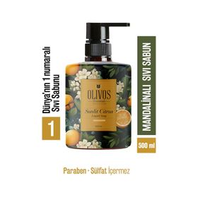 Olivos 500 ml Bodrum Mandalinası Sıvı Sabun