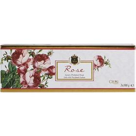 Olivos Lüks 3x100 gr Gül Zeytinyağı Sabunu