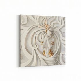 Olla 10004K 3 Boyut Görsel Kare 25x25 cm Kanvas Tablo