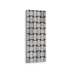 Olla 10025DI Abstract 3 Boyut Görsel Dikey İnce 30x90 cm Kanvas Tablo