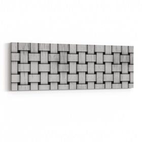 Olla 10025YI Abstract 3 Boyut Görsel Yatay İnce 90x30 cm Kanvas Tablo