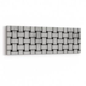 Olla 10025YI Abstract 3 Boyut Görsel Yatay İnce 90x30 cm Kanvas Tablo