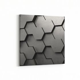 Olla 10026K Abstract 3 Boyut Görsel Kare 25x25 cm Kanvas Tablo
