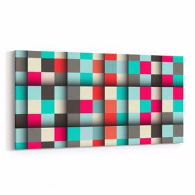 Olla 10029YD Abstract 3 Boyut Görsel Yatay Dar 60x30 cm Kanvas Tablo