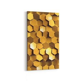 Olla 10031DD Abstract 3 Boyut Görsel Dikey Dar 30x60 cm Kanvas Tablo