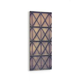 Olla 10036DI Abstract 3 Boyut Görsel Dikey İnce 30x90 cm Kanvas Tablo
