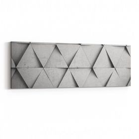 Olla 10040YI Abstract 3 Boyut Görsel Yatay İnce 90x30 cm Kanvas Tablo