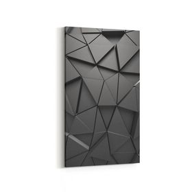 Olla 10041DD Abstract 3 Boyut Görsel Dikey Dar 30x60 cm Kanvas Tablo