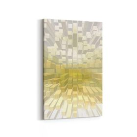Olla 10045D Abstract 3 Boyut Görsel Dikey 20x30 cm Kanvas Tablo
