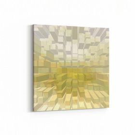 Olla 10045K Abstract 3 Boyut Görsel Kare 25x25 cm Kanvas Tablo