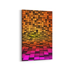 Olla 10048D Abstract 3 Boyut Görsel Dikey 20x30 cm Kanvas Tablo