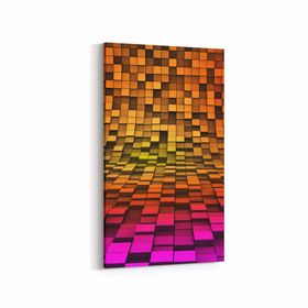 Olla 10048DD Abstract 3 Boyut Görsel Dikey Dar 30x60 cm Kanvas Tablo