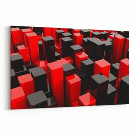 Olla 10050Y Abstract 3 Boyut Görsel Yatay 30x20 cm Kanvas Tablo