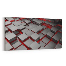 Olla 10053YD Abstract 3 Boyut Görsel Yatay Dar 60x30 cm Kanvas Tablo