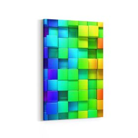 Olla 10057D Abstract 3 Boyut Görsel Dikey 20x30 cm Kanvas Tablo