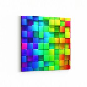 Olla 10057K Abstract 3 Boyut Görsel Kare 25x25 cm Kanvas Tablo