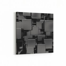 Olla 10058K Abstract 3 Boyut Görsel Kare 25x25 cm Kanvas Tablo