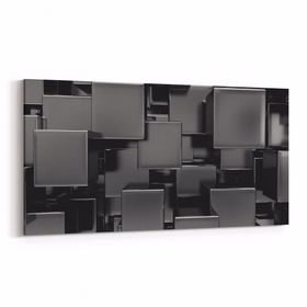 Olla 10058YD Abstract 3 Boyut Görsel Yatay Dar 60x30 cm Kanvas Tablo