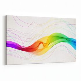 Olla 10065Y Abstract Görsel Yatay 30x20 cm Kanvas Tablo