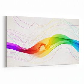 Olla 10065Y Abstract Görsel Yatay 30x20 cm Kanvas Tablo
