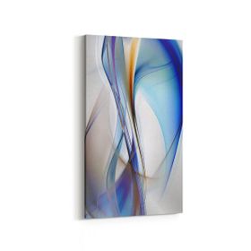 Olla 10076DD Abstract Görsel Dikey Dar 30x60 cm Kanvas Tablo
