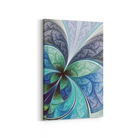 Olla 10077D Abstract Görsel Dikey 20x30 cm Kanvas Tablo