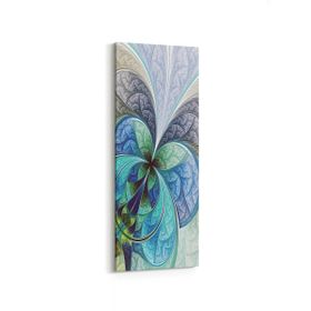 Olla 10077DI Abstract Görsel Dikey İnce 30x90 cm Kanvas Tablo