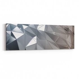 Olla 10079YI Abstract Görsel Yatay İnce 90x30 cm Kanvas Tablo