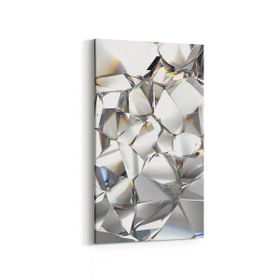 Olla 10086DD Abstract Görsel Dikey Dar 30x60 cm Kanvas Tablo