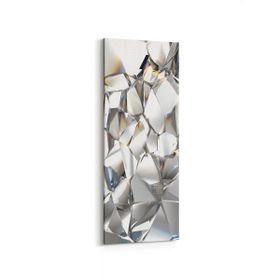 Olla 10086DI Abstract Görsel Dikey İnce 30x90 cm Kanvas Tablo