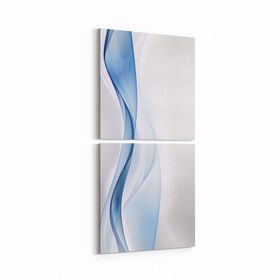 Olla 10087K2D Abstract Görsel Kare 2 Parça Dikey 30x65 cm Kanvas Tablo